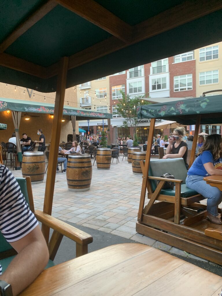Great American Pub Outdoor Dining Phoenixville 