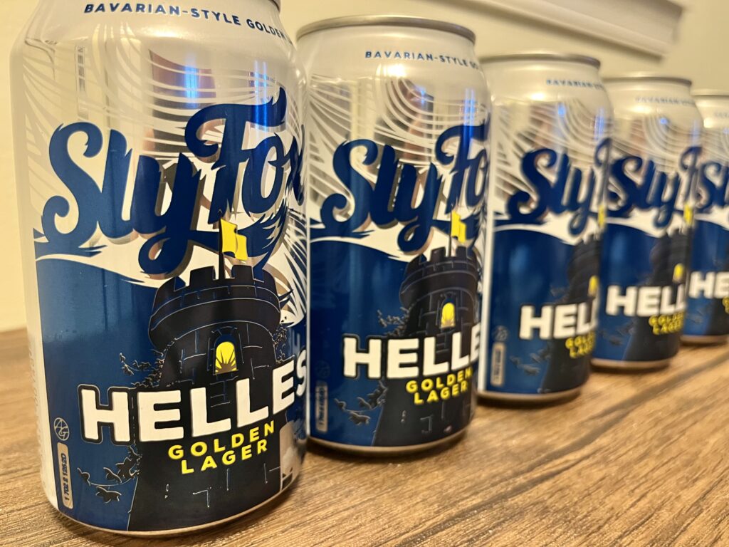 Helles Golden Lager - Record Store Promo