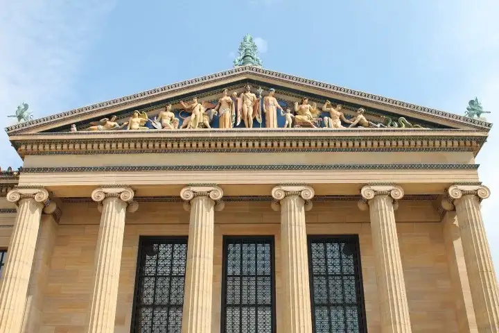 Philadelphia Museum of Art Greek Architecture 