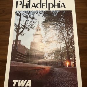 Vintage Philadelphia Travel Poster